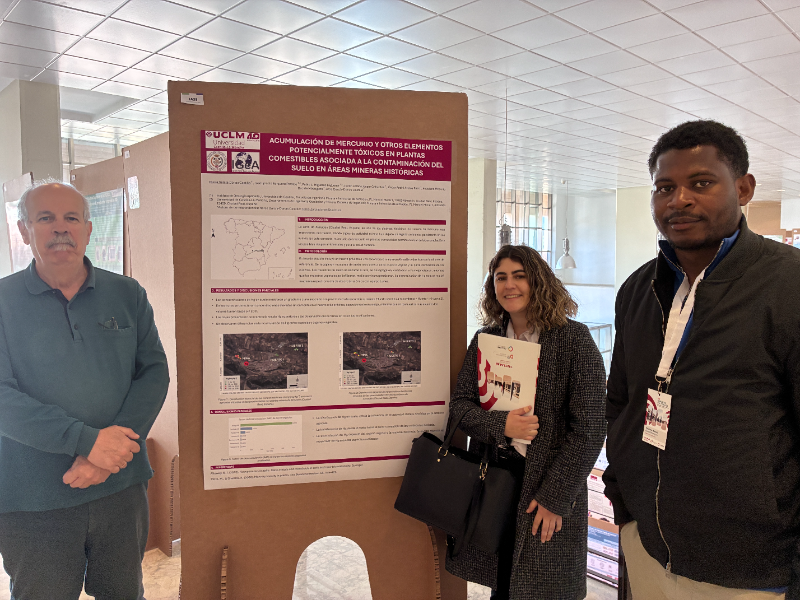 IGeA-UCLM presente en las Jornadas Doctorales de la UCLM con dos pósters sobre contaminación por mercurio