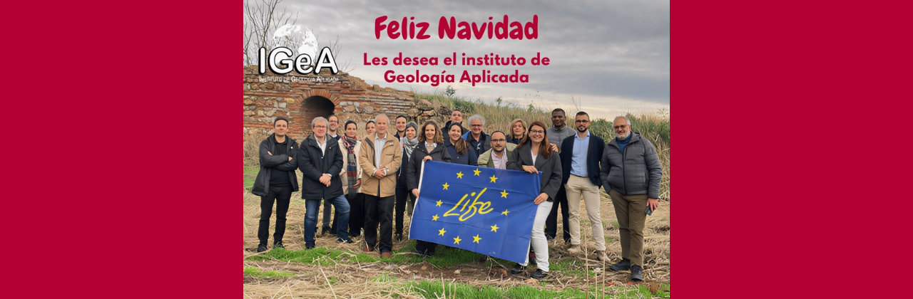 El Instituto de Geología Aplicada (IGeA-UCLM) les desea una Feliz Navidad