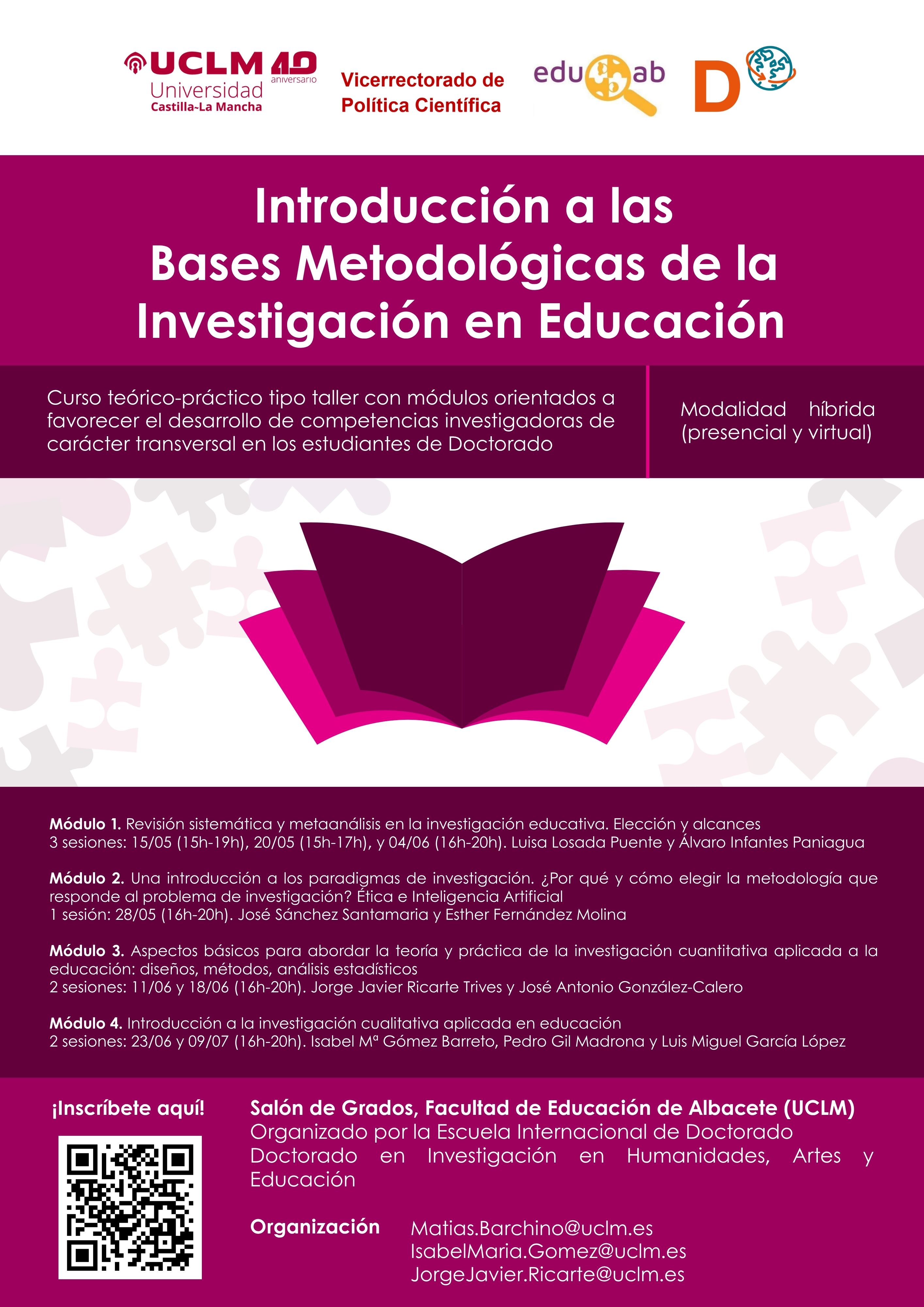 Curso sobre bases metodologicas