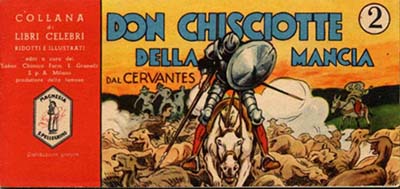 Don Chisciotte della Mancia / dal Cervantes; [riduzione ed illustrazioni di Domenico Natoli.