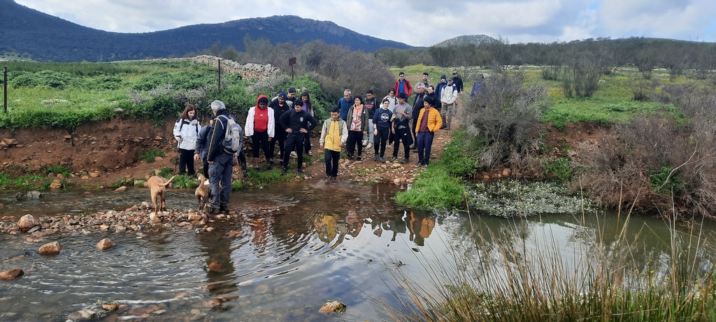 Foto participantes en ruta