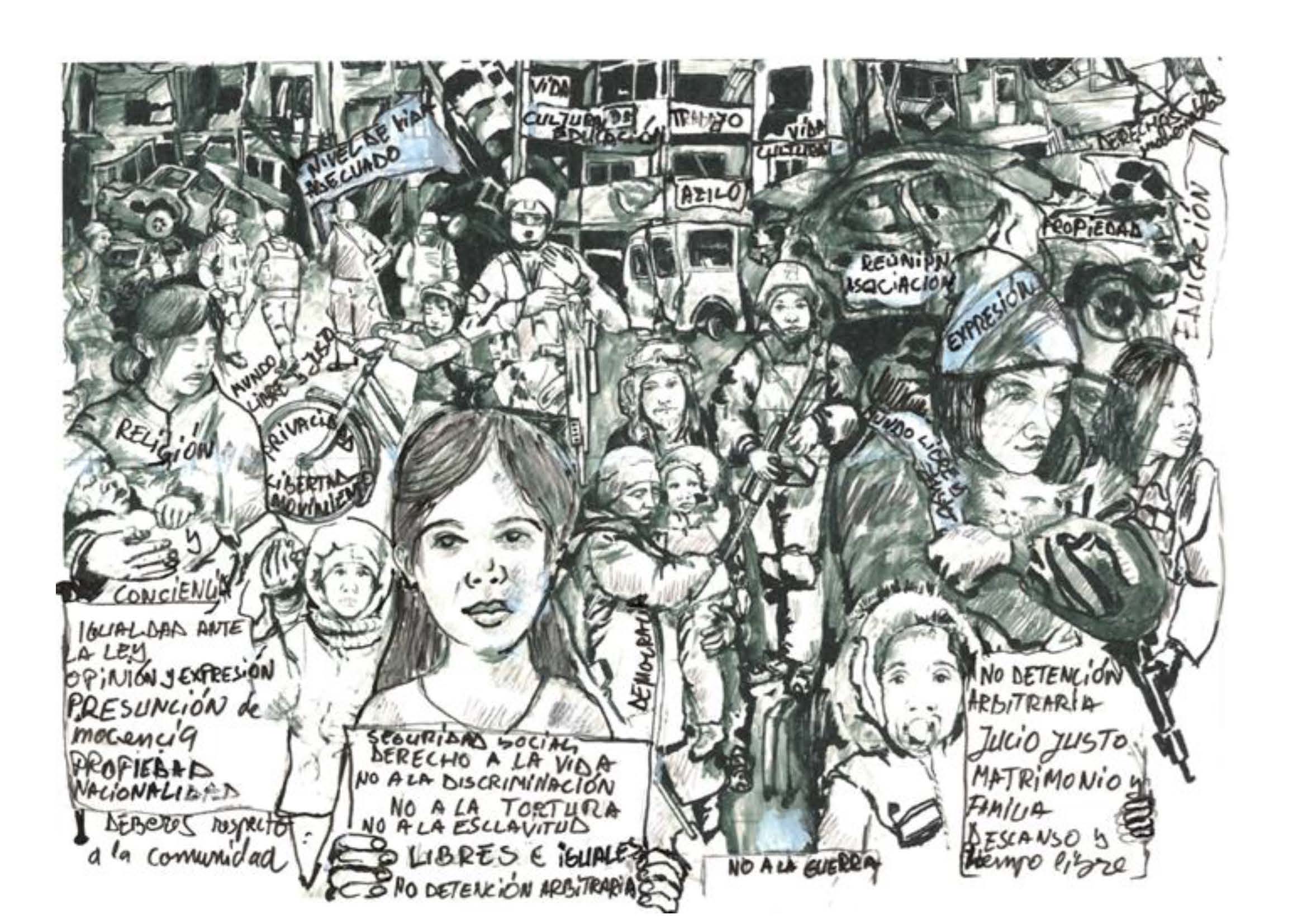 Obra ganadora XXII Premio Expresión Artística 2024: "No a la guerra" Dorin Todoran