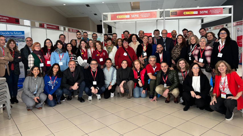 Delegación de la UCLM en la X Feria de Universidades Españolas en Marruecos.
