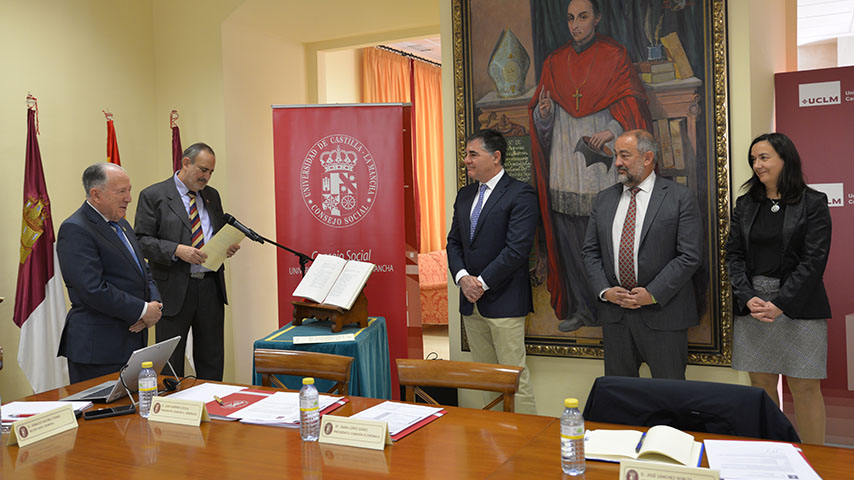 Pleno ordinario del Consejo Social.