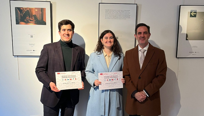 Entrega de premios de los concursos culturales 2024 en el Campus de Toledo.