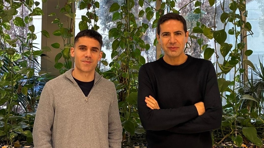 David Aragonés y Gabriel Fernández, investigadores del MOLAB