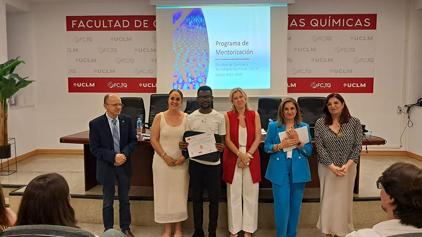 Clausura del IV Programa de Mentorización de la Facultad de Ciencias y Tecnologías Químicas.