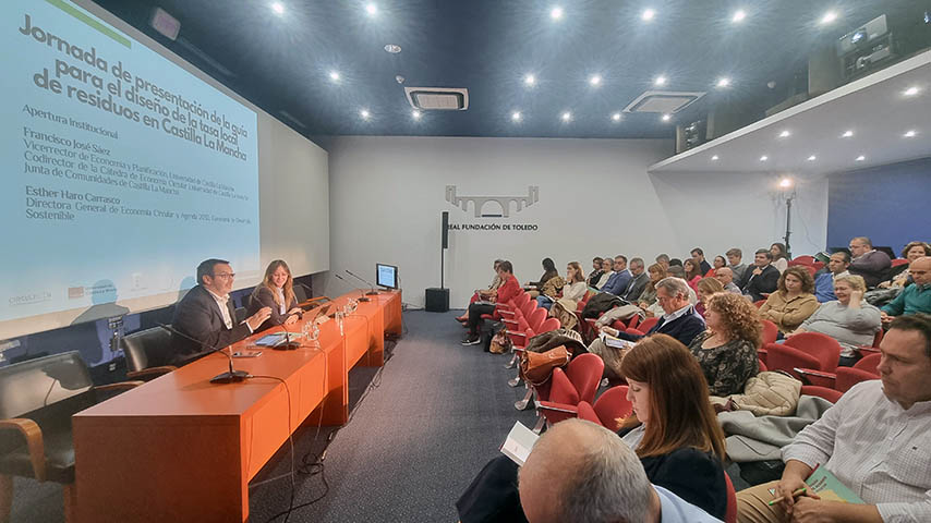 Jornada de presentación de la Guía para el diseño de la tasa local de residuos en Castilla-La Mancha