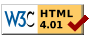 W3C - HTML 4.01